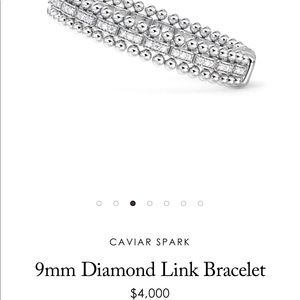 Lagos caviar spark necklace